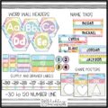 Pastel Sweets Classroom Decor Bundle