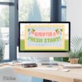 Spring Fresh Start Google Slides and PowerPoint Templates