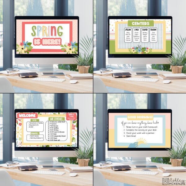 Spring Fresh Start Google Slides and PowerPoint Templates Spring Fresh Start Google Slides and PowerPoint Templates