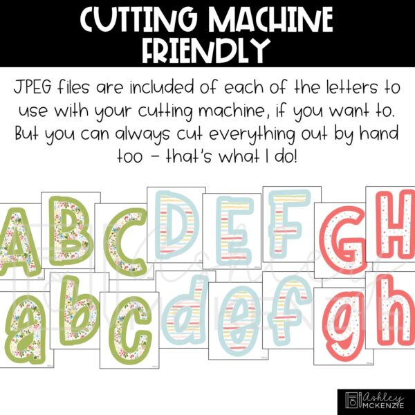 Spring Fresh Start A-Z Bulletin Board Letters, Punctuation, and Numbers Spring Fresh Start A-Z Bulletin Board Letters, Punctuation, and Numbers