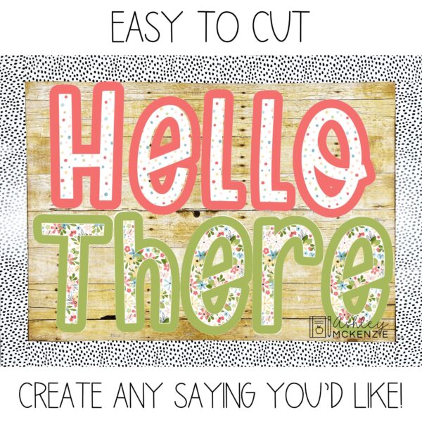Spring Fresh Start A-Z Bulletin Board Letters, Punctuation, and Numbers Spring Fresh Start A-Z Bulletin Board Letters, Punctuation, and Numbers