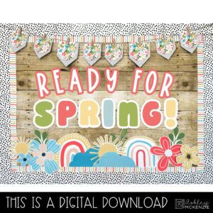 Spring Fresh Start Bulletin Board Kit