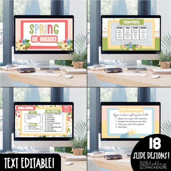 Spring Fresh Start Bulletin Board, Posters, A-Z Letters, and Google Slides Templates Bundle - Seasonal Classroom Decor Spring Fresh Start Bulletin Board, Posters, A-Z Letters, and Google Slides Templates Bundle - Seasonal Classroom Decor