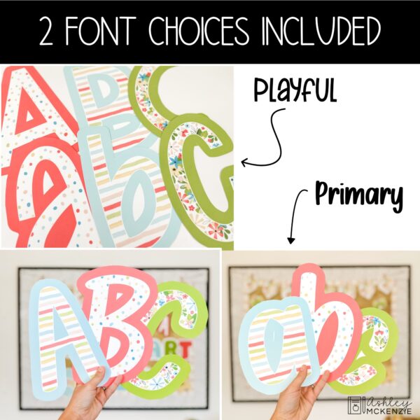 Spring Fresh Start Bulletin Board, Posters, A-Z Letters, and Google Slides Templates Bundle - Seasonal Classroom Decor Spring Fresh Start Bulletin Board, Posters, A-Z Letters, and Google Slides Templates Bundle - Seasonal Classroom Decor